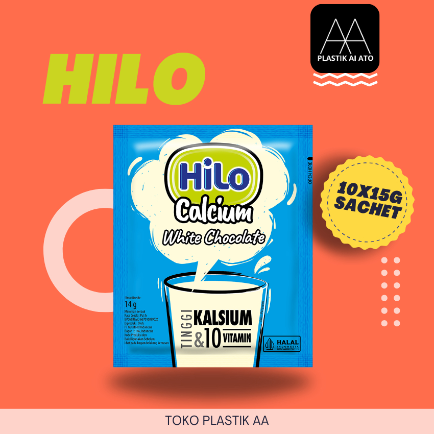 

HILO WHITE CHOCOLATE 14G 1 RENCENG / Hilo White Chocolate / Saset / sasetan