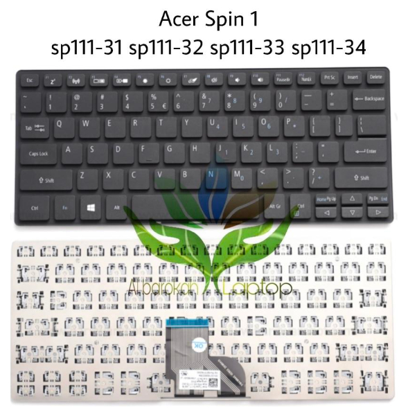 keyboard acer spin 1 sp111 31 sp111 31n sp111 32n sp111 33 sp111 34n
