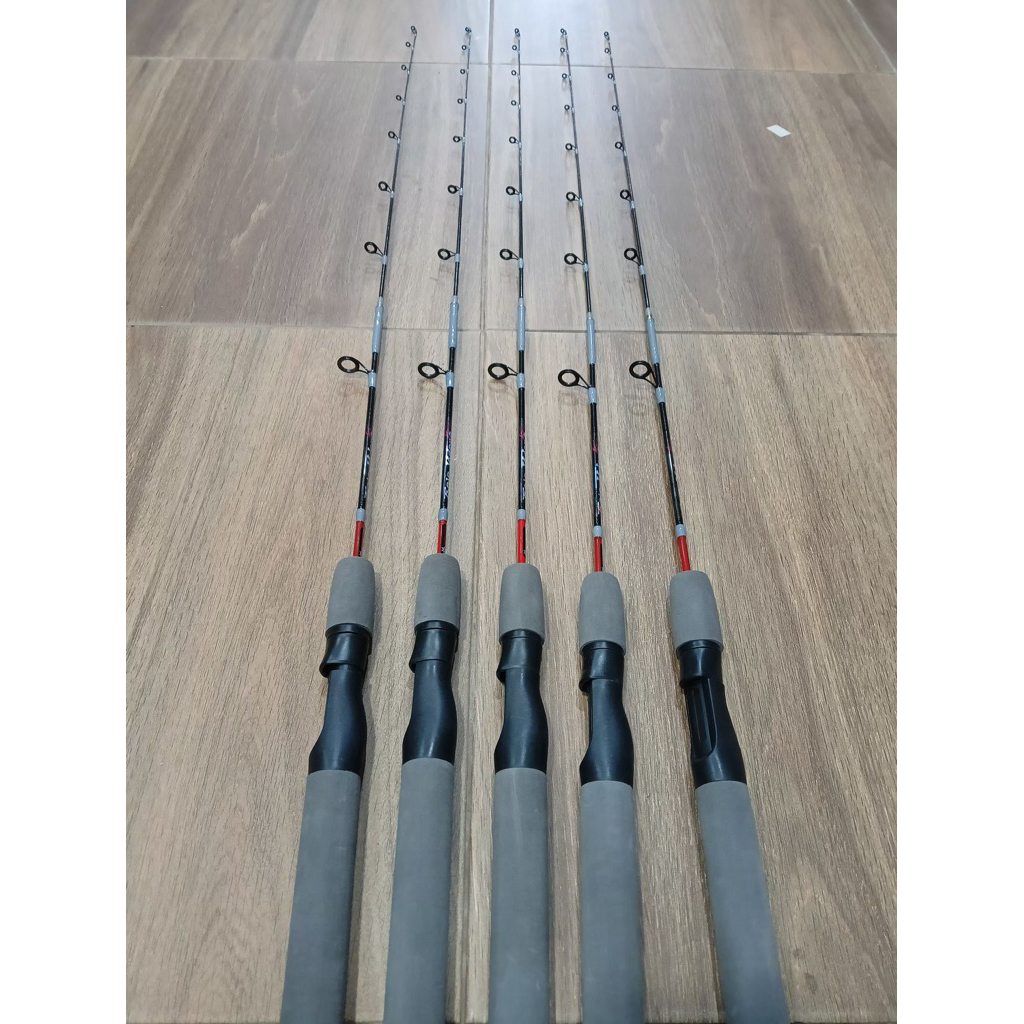 joran udang bahan fiber 120 cm raja udang