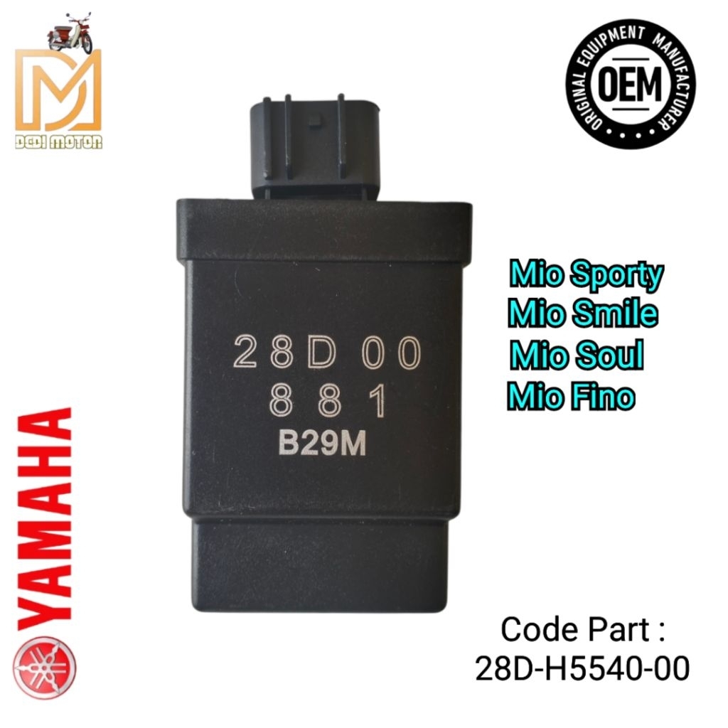 TERMURAH  CDI UNIT YAMAHA MIO SPORTY,MIO SMILE,MIO SOUL,MIO FINO KUALITAS OEM JEPANG