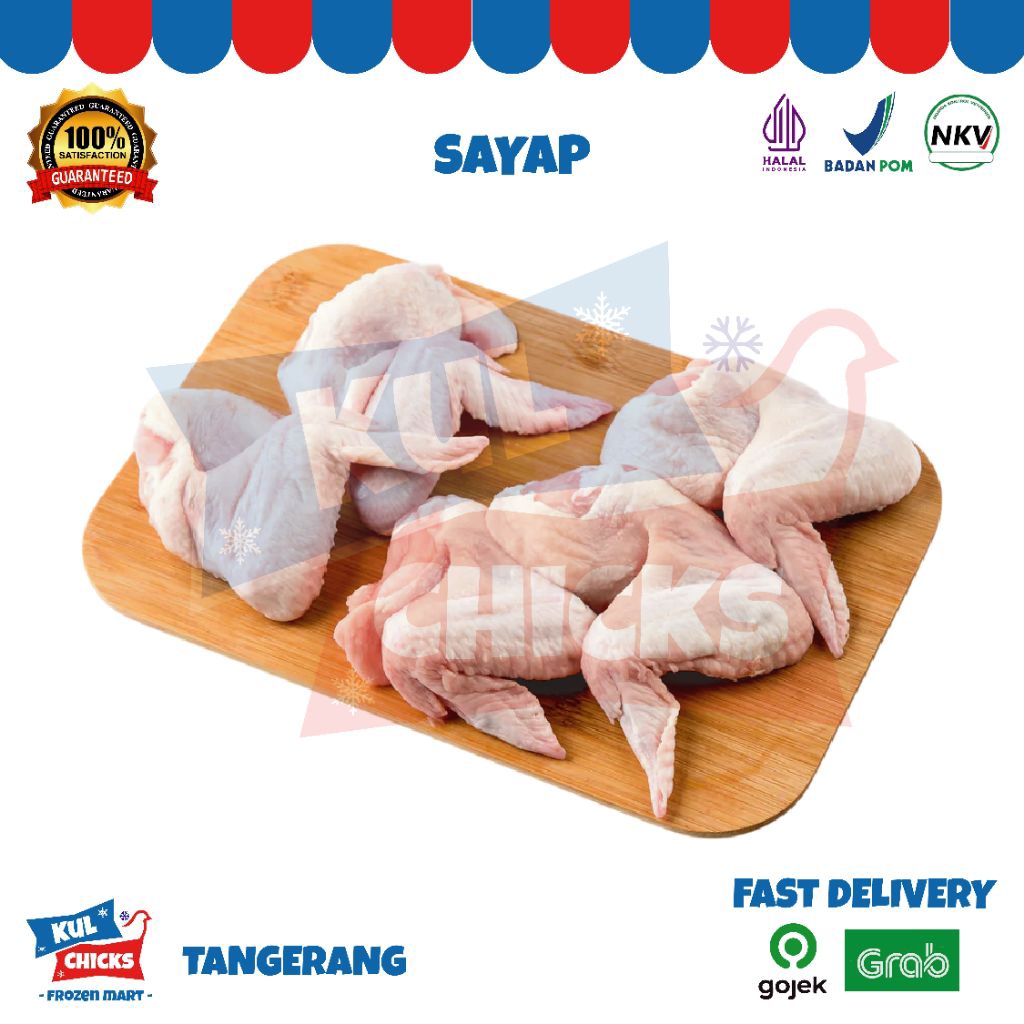 

Sayap Ayam Probiotik (1kg)