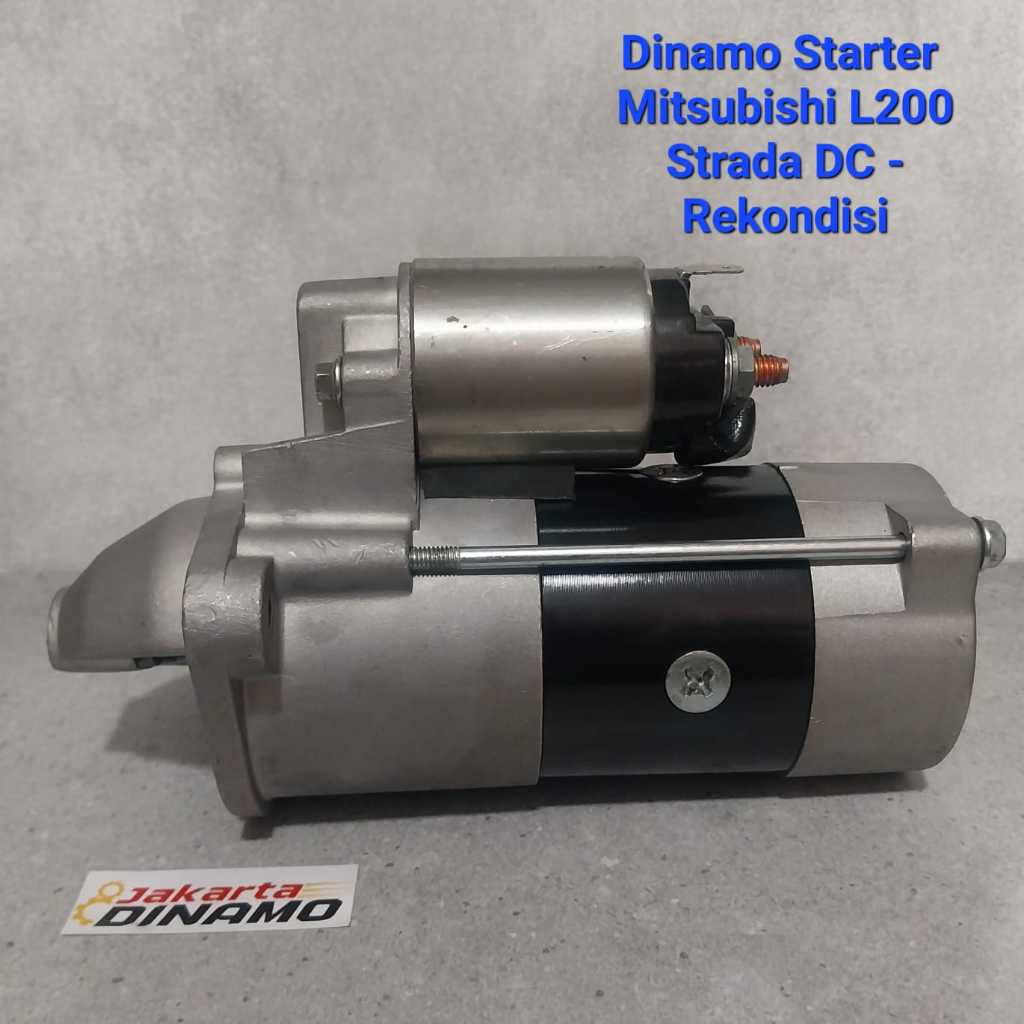 Dinamo Starter Mitsubishi L200 / Strada DC - REKONDISI - GARANSI