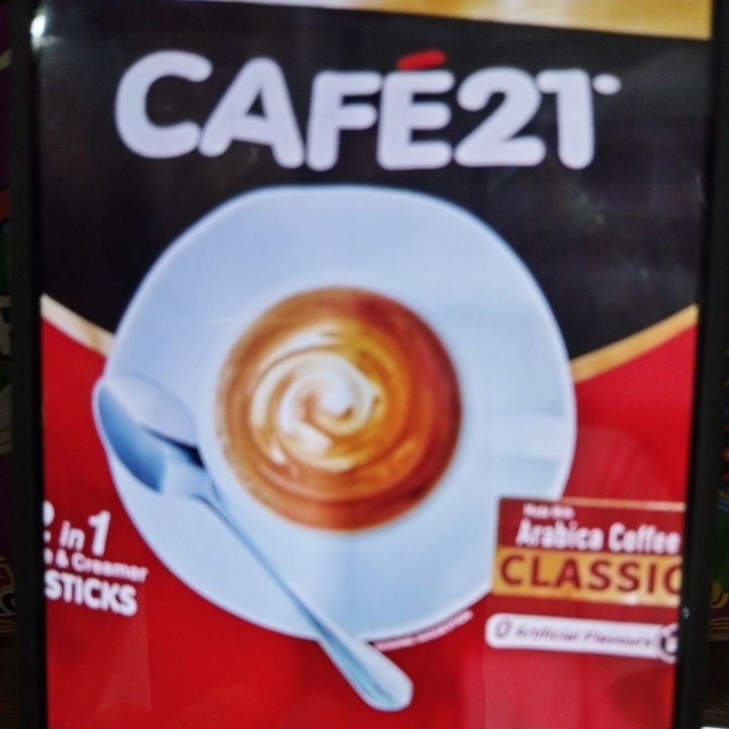 

cafe 21 coffee mix 2in1 (tanpa gula)