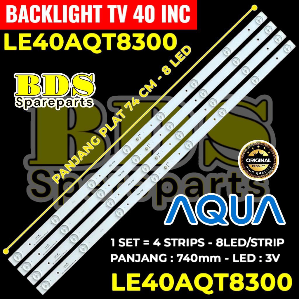 BACKLIGHT TV LED AQUA 40 INC LE-40AQT8300 LE 40AQT8300 LE40AQT 8300