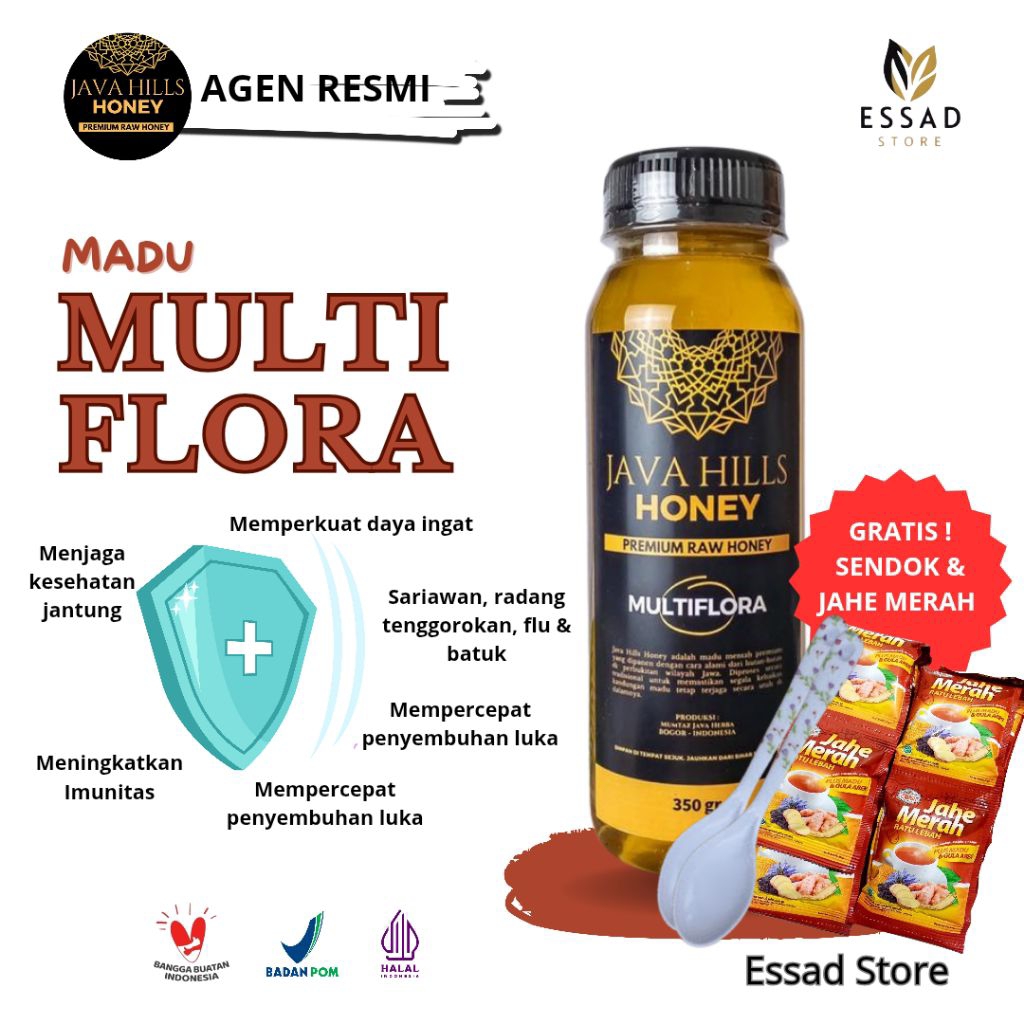 

Madu Multiflora Java Hills Honey Madu Murni Javahills Honey