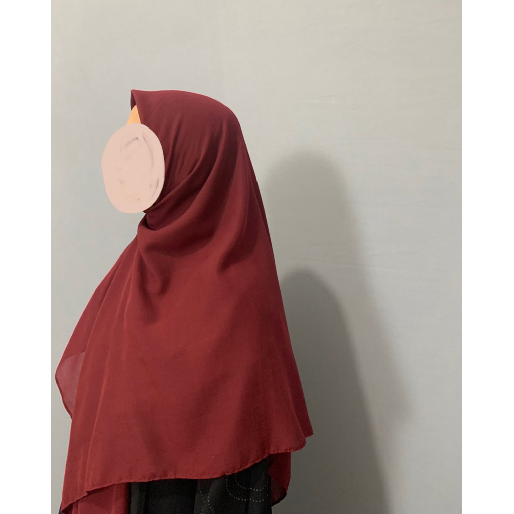 Hijab Segiempat Voal Arabian 130x130 cm | Jilbab Voal Miracle Premium Daily