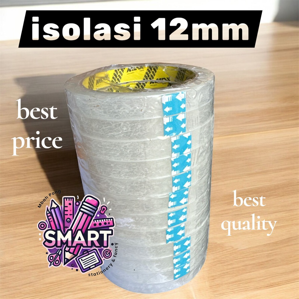 

ISOLASI BENING MURAH 12mm | 1 SLOP