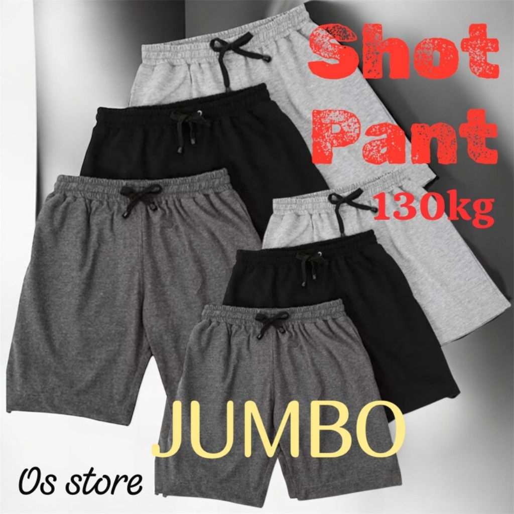 HOT PANTS WANTA JUMBO SHORT PANTS KOREAN STYLE SUPER JUMBO KOLOR PENDEK JUMBO WANITA
