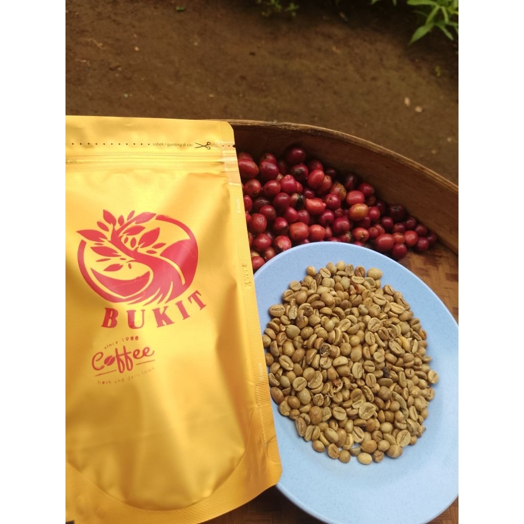 

kopi BUKIT COFFEE Gembong-bubuk robusta wine roast 100 gram