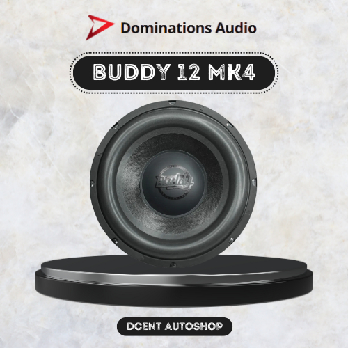 Subwooferr Dominations Buddy 12 MK4 - 12 Inch - Subwoofer Mobil - Audio Mobil - 100% Original