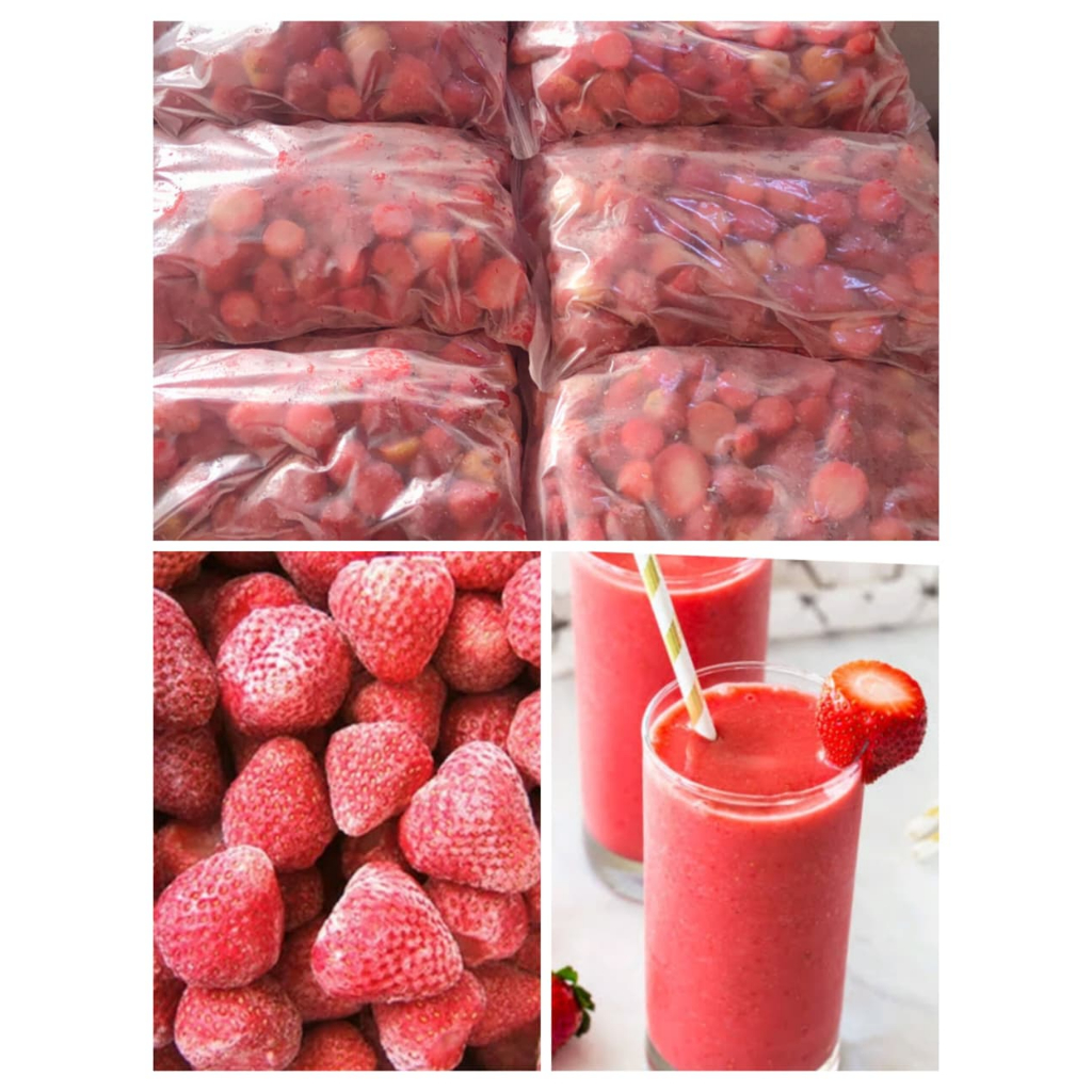 

Strawberry frozen 1 g/ Stroberi beku/ Strawberry beku 1 kg/ Strawberry