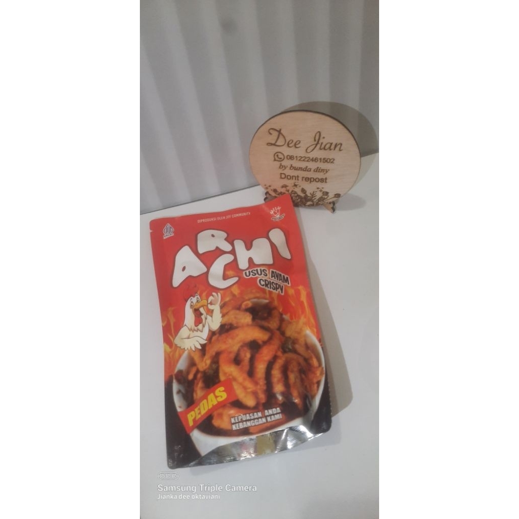 

USUS KRISPY ARCHI PEDAS DAN ORIGINAL 350GR