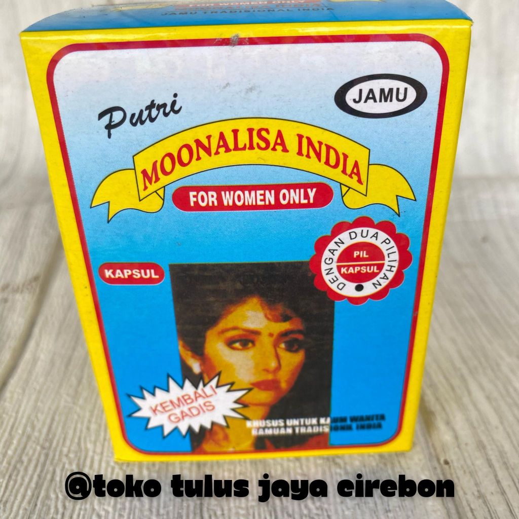 monalisa india perapat miss kapsul & serbuk cebok