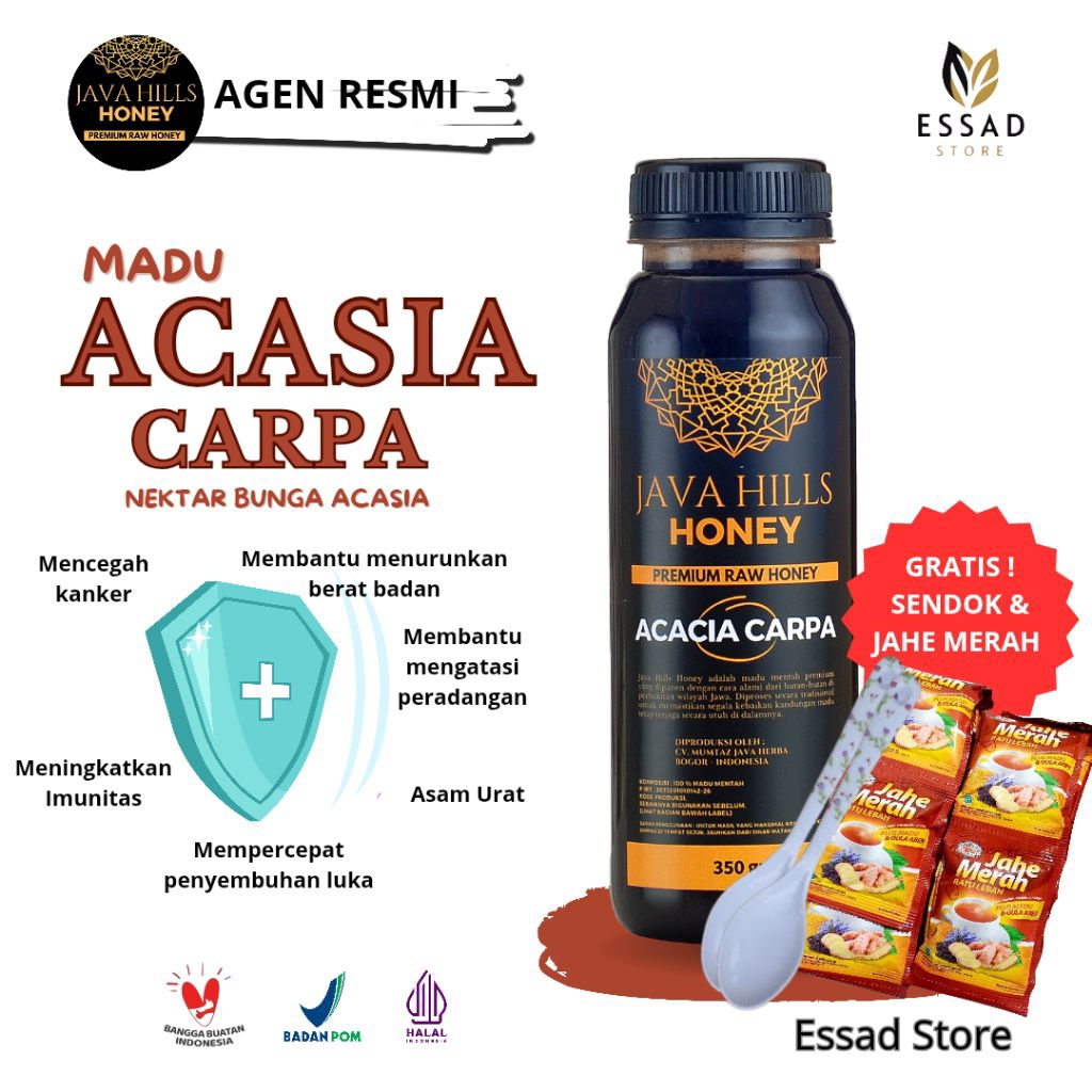 

Madu Acasia Java Hills Honey Madu Murni Javahills Honey