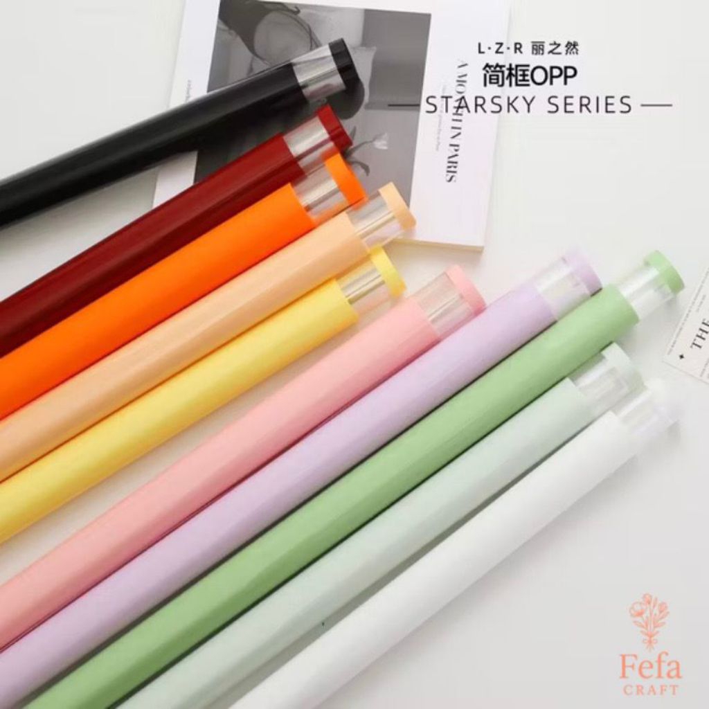 

KERTAS BUKET BUNGA NEW TRANSLUCENT | FLOWER WRAPPING PAPER CELLOPHANE | BUNGKUS BUNGA