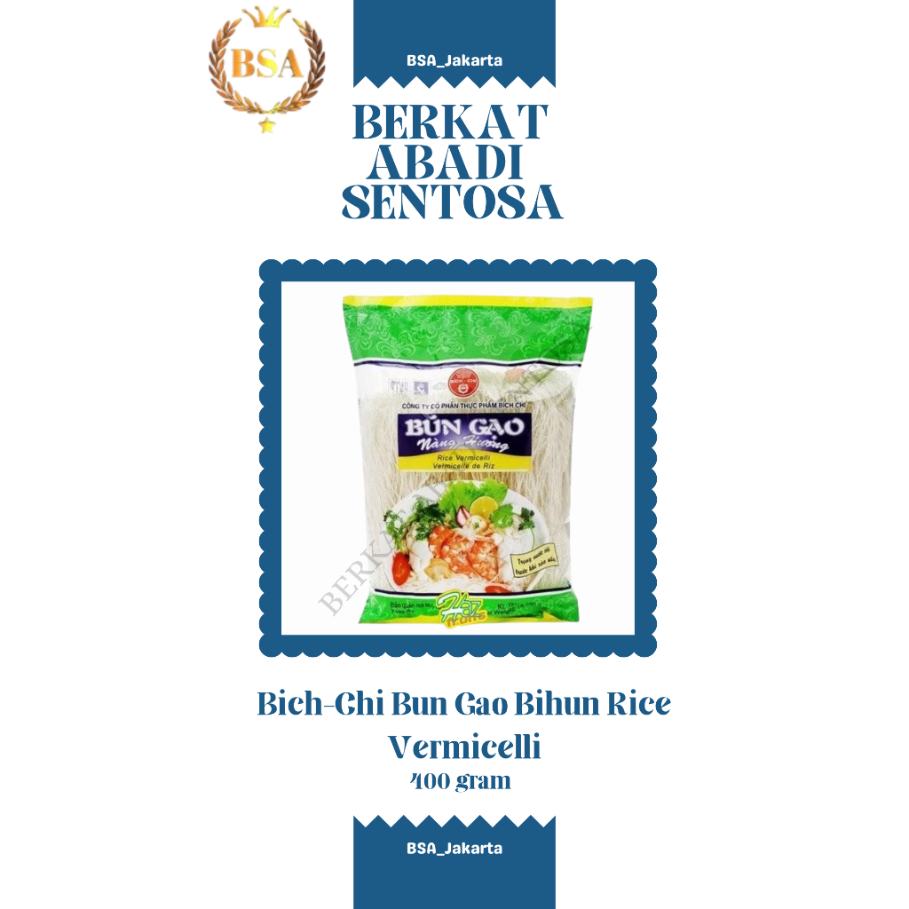 

Bich-Chi Bun Gao Bihun Rice Vermicelli (400 gr)