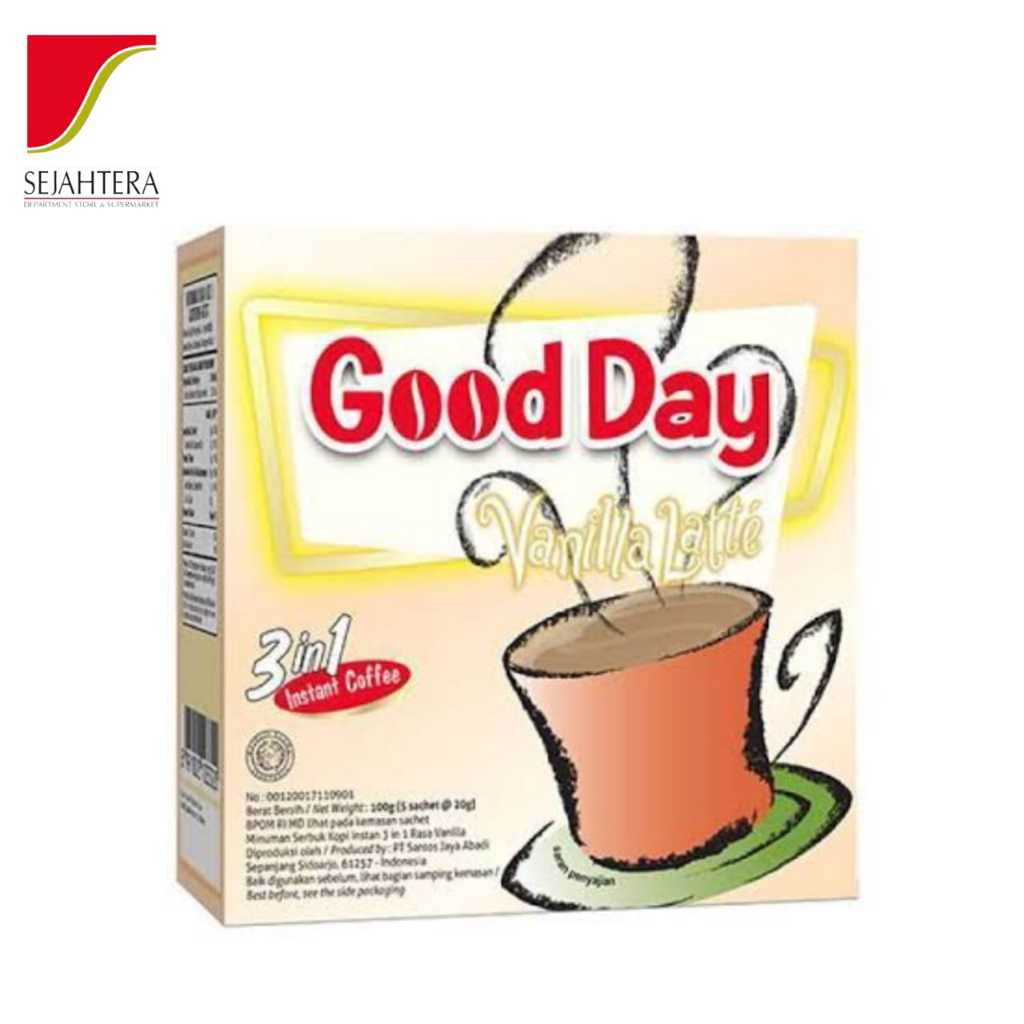 

Good Day All Varian 100gr(5 sachet@5gr)-Tosrba Gadjah-Ekonomis / Gooday 100gr