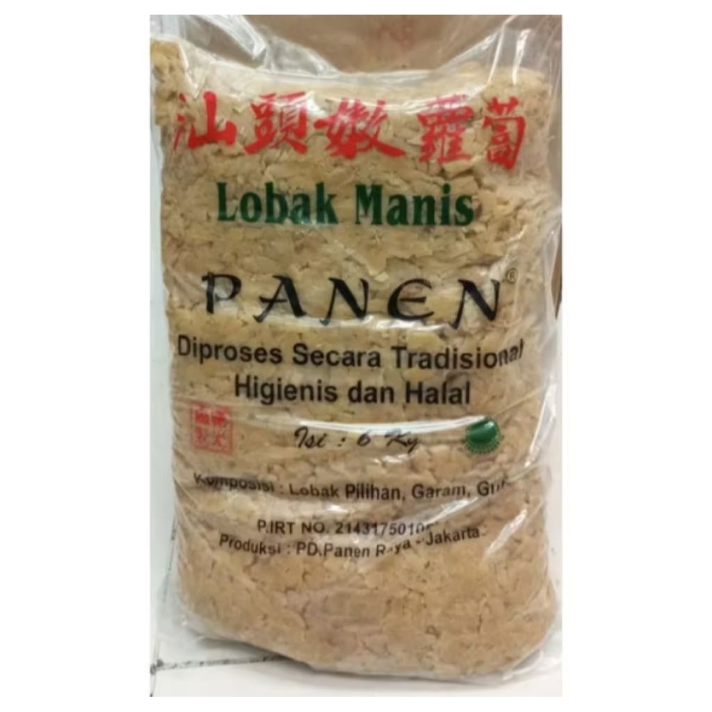 

jaipo/lobak manis /repack 250gr