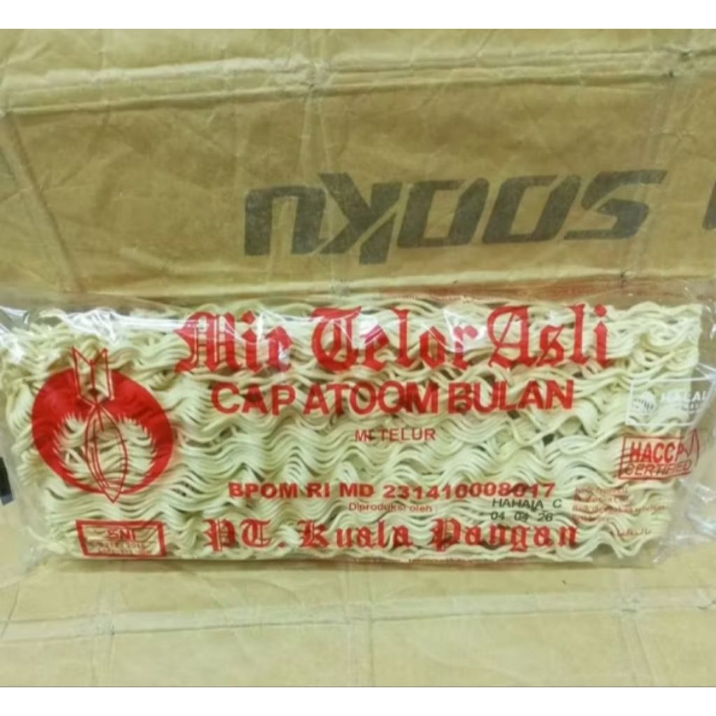 

mie atom /mie kering