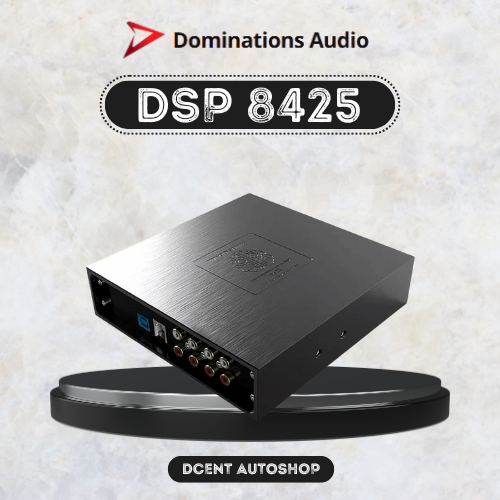 Digital Sound Processor Dominations - DSP 8425 - Processor Amplifier 8 Channel - DSP Mobil - Audio M