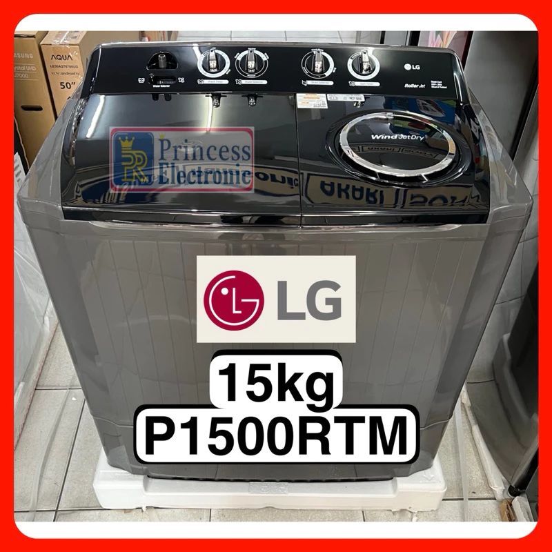 Mesin Cuci LG 15kg 2 Tabung P 1500 RTM