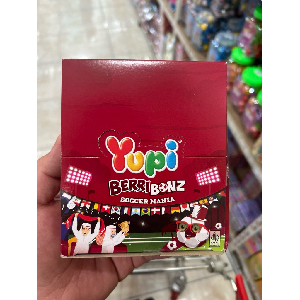 

Yupi BerriBonz soccer mania 24x6gr