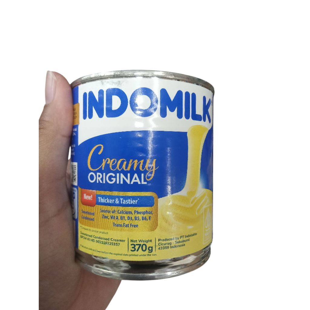 

PROMO !! Susu kaleng Indomilk putih 370g