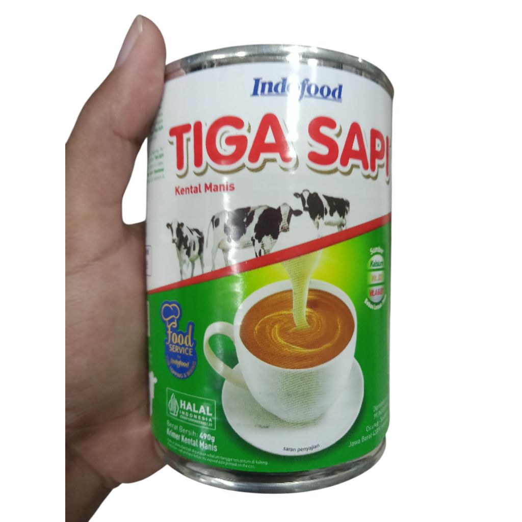 

SUSU KALENG CAP TIGA SAPI 490g