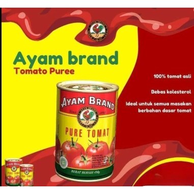 

(The Peaks) Pasta Tomat Ayam Brand Kaleng Tomato Paste