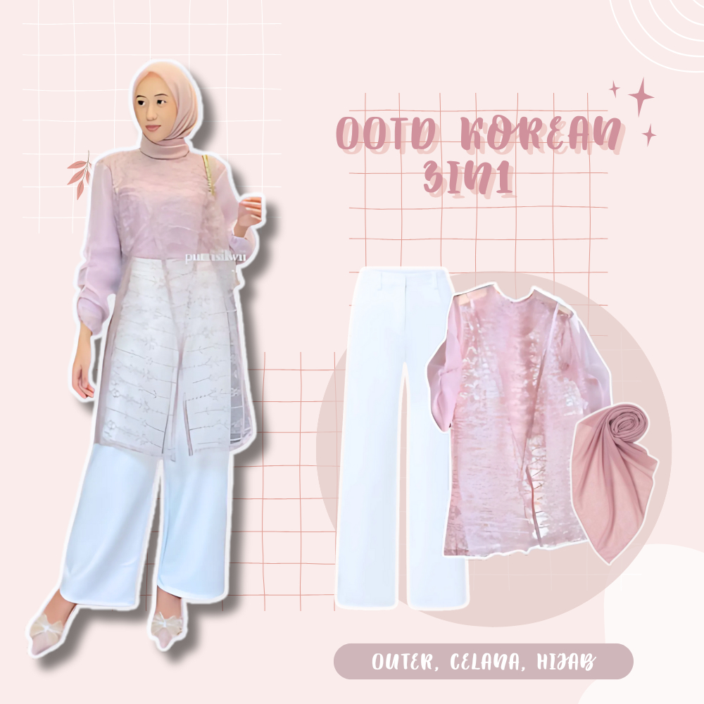 KAHITNA ONESET 3IN1 OUTFIT KONDANGAN SETELAN REMAJA WANITA CASUAL KEREN SIMPEL OOTD KOREAN BRUKAT