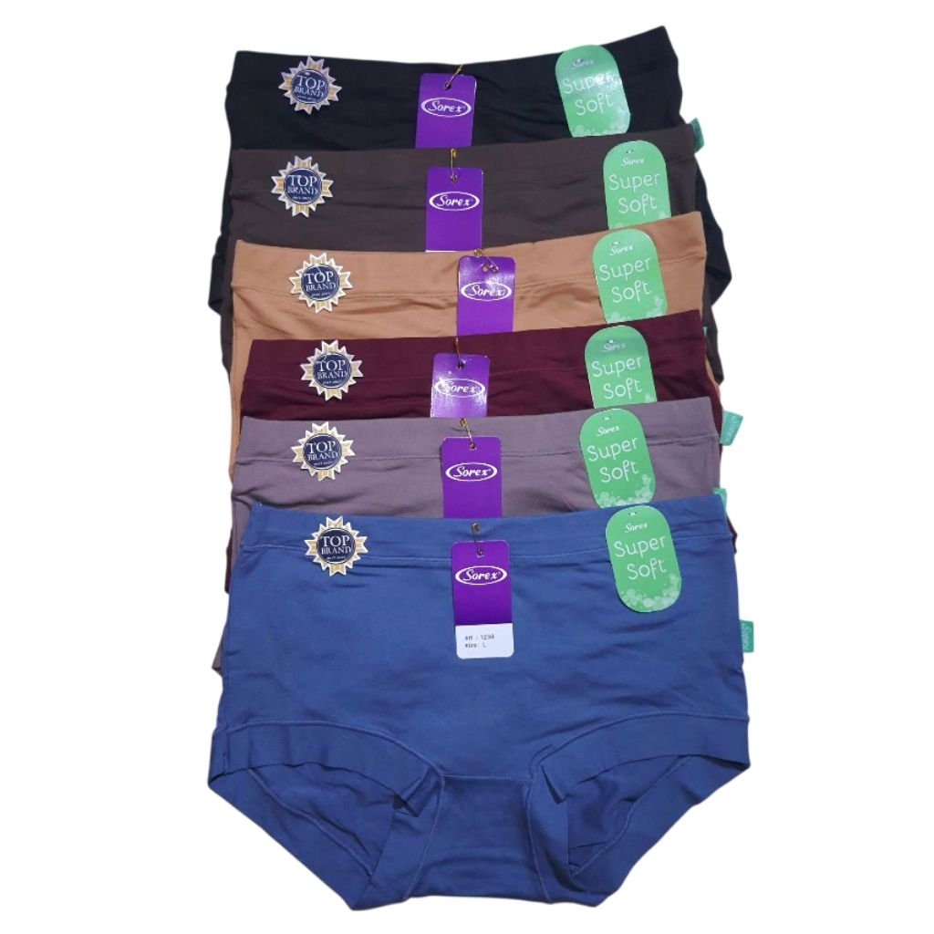 6 CELANA DALAM WANITA SOREX 1238 / CD WANITA SOREX / CELANA DALAM WANITA