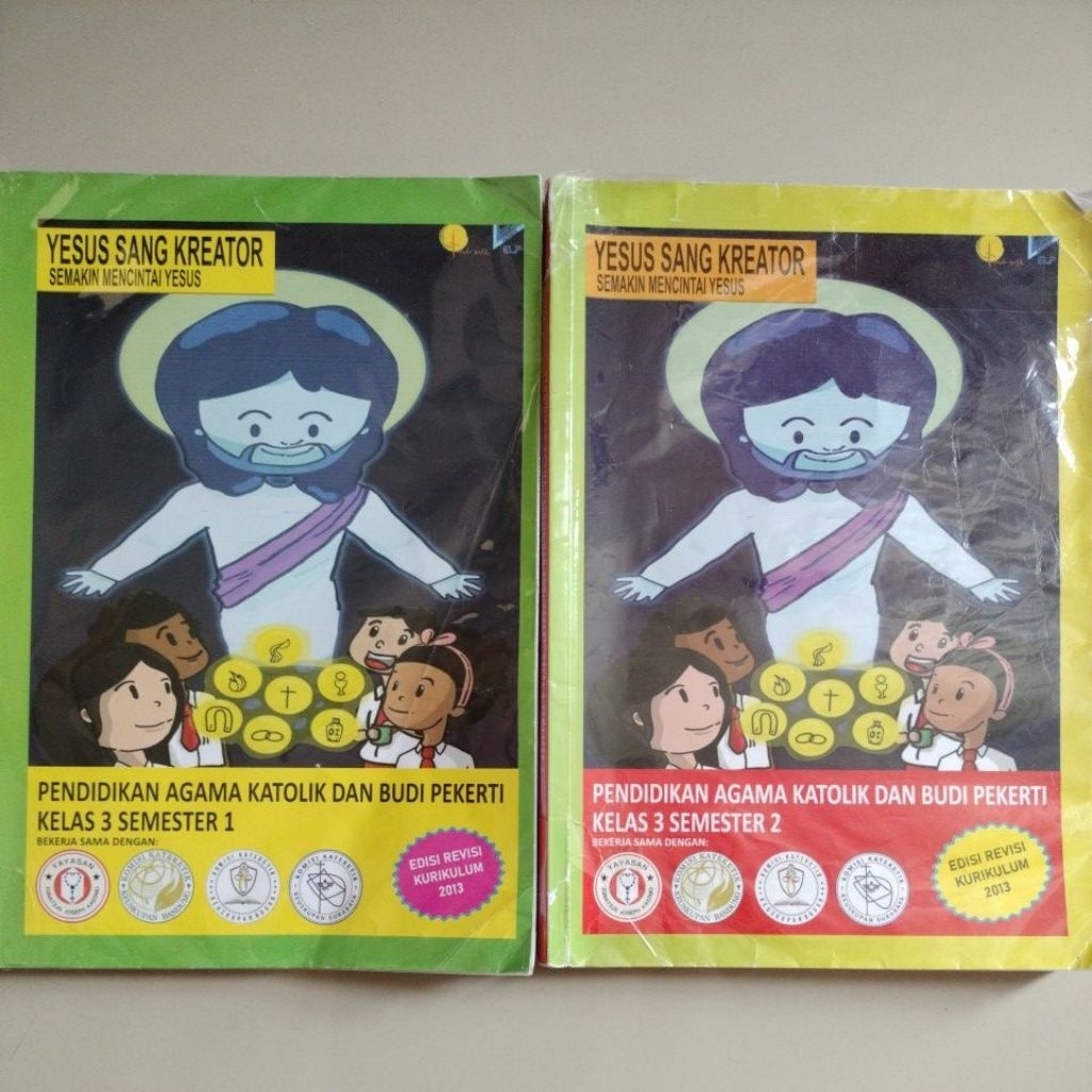 Buku Agama Katolik Yesus Sang Kreator Semakin Mencintai Yesus Kelas 3 PRELOVED