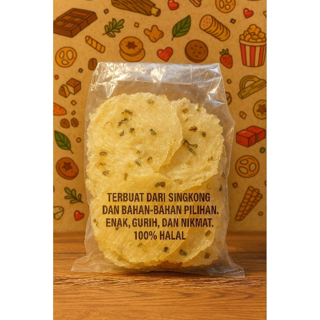 

enye-enye,kicimpring singkong,simpring,kerupuk singkong,isi 30 organik-food,snacks Cemilan enak,gurih,renyah.produk asli ciamis