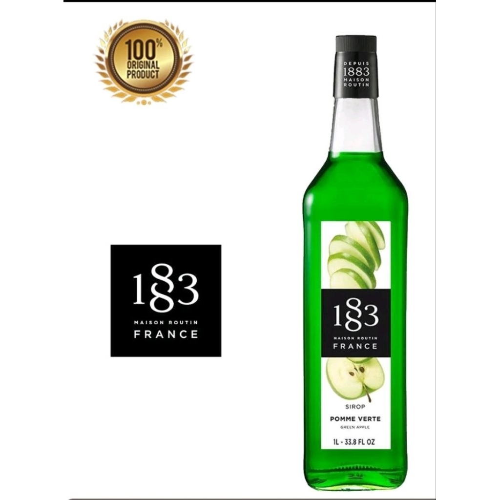 

Green Apple Syrup Merk 1883 Maison Routin