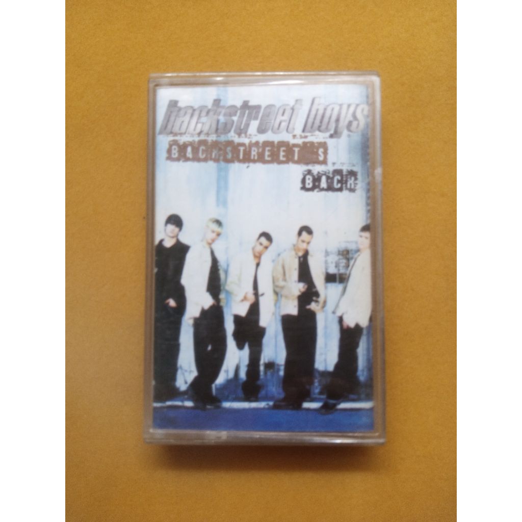 Backstreet Boys. album backstreet back. kaset pita