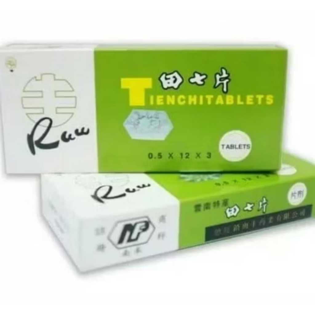 Tienchin Tablets Raw isi 36 tablet - obat kolesterol