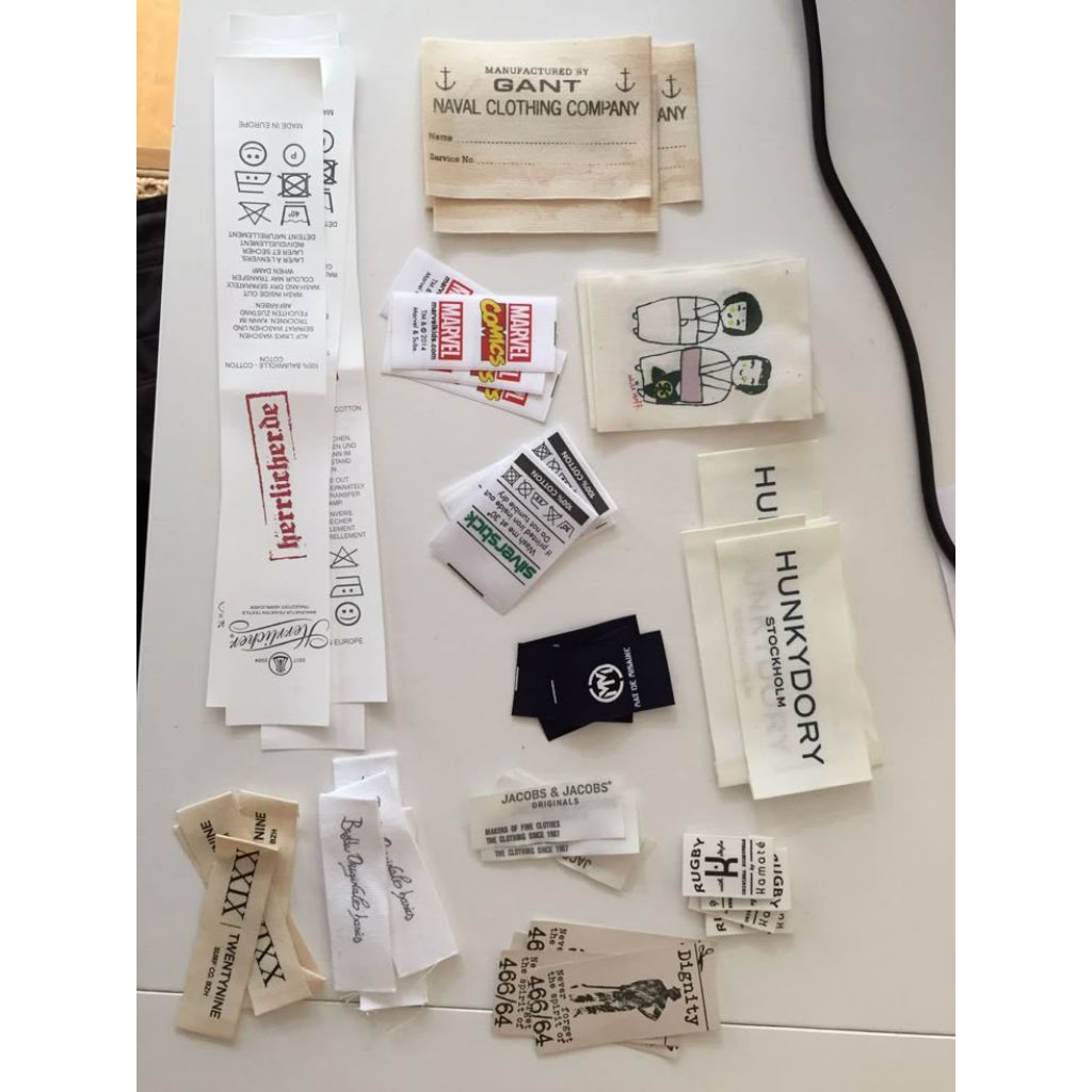 

PRODUK KHUSUS label printing 100% Label nylon/tafeta & satin printing full collor 100% label print no space