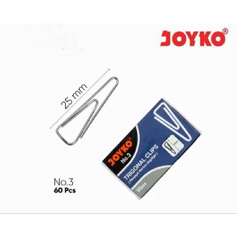 

Trigonal Klip No. 3 Joyko Paper Clip 25mm