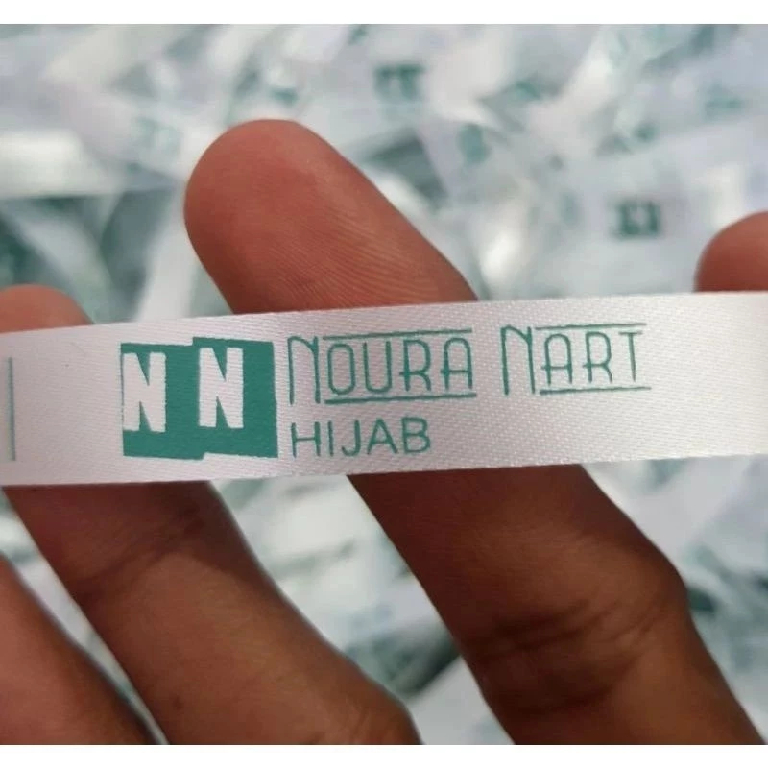 

label satin warna premium tebal lebar 3cm minimal 500pcs