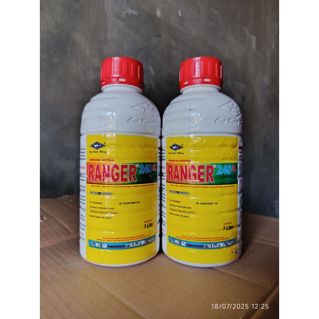 Herbisida RANGER 240SL || 1 LITER (pembasmi rumput liar lahan bebas)l sistemik