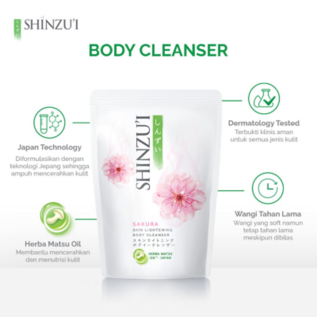 sinzui body wash 380ml