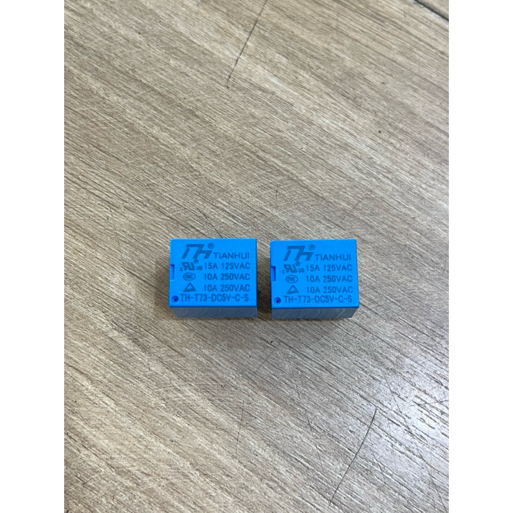 Relay Dc 5v 5 pin TH / Relay DC 5v 5 kaki T73