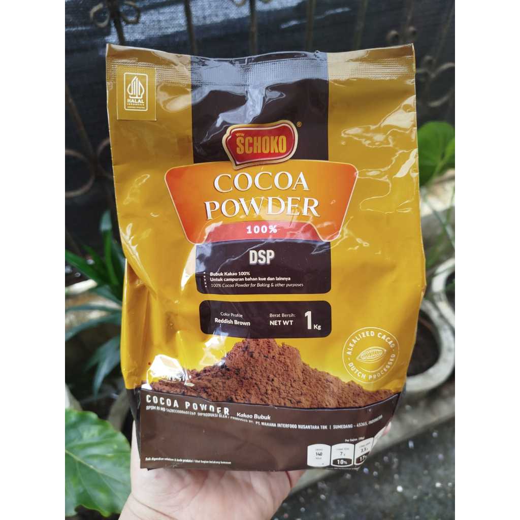 

SCHOKO DSP Cocoa Powder / Cokelat Bubuk High Fat 22/24 - 1kg