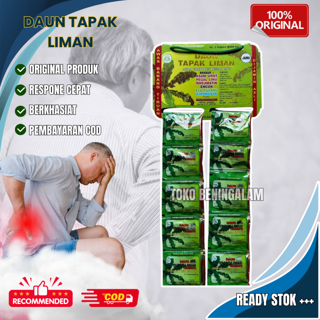 

Daun Tapak Liman Kapsul Original