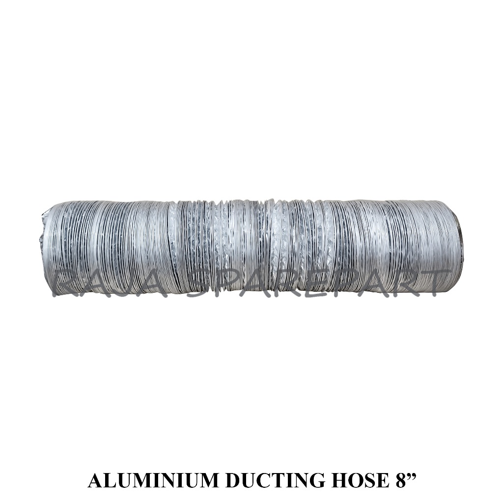 ADH8 PIPA FLEXIBLE DUCTING / FLEXIBLE ALUMINIUM / ALUMINIUM DUCTING HOSE 8"
