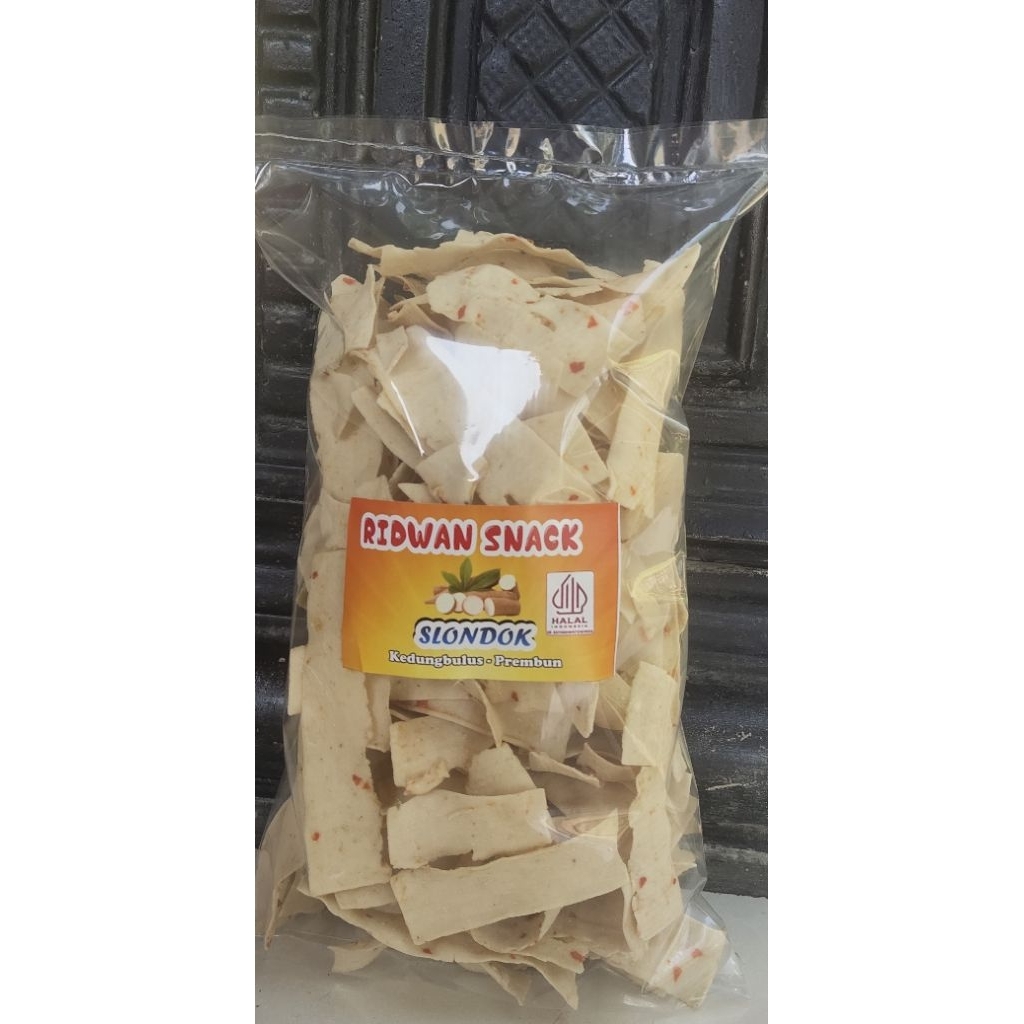 

Slondok Mentah by Ridwan Snack kemasan 500 gram