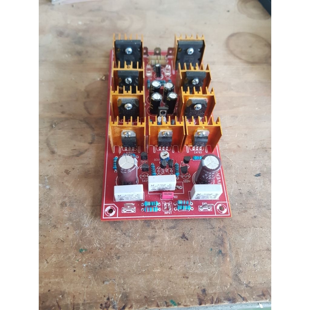 kit driver balap UVJ B3 tenaga badak.driver horeg