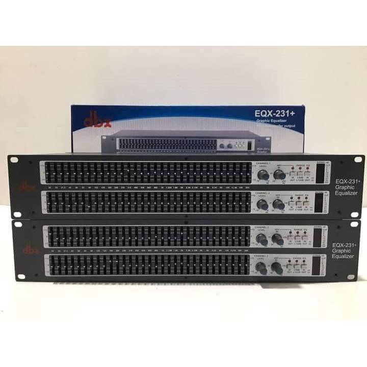 EQUALIZER DBX EQX231+ EQX 231+ PLUS SUBWOOFER / Equalizer DBX