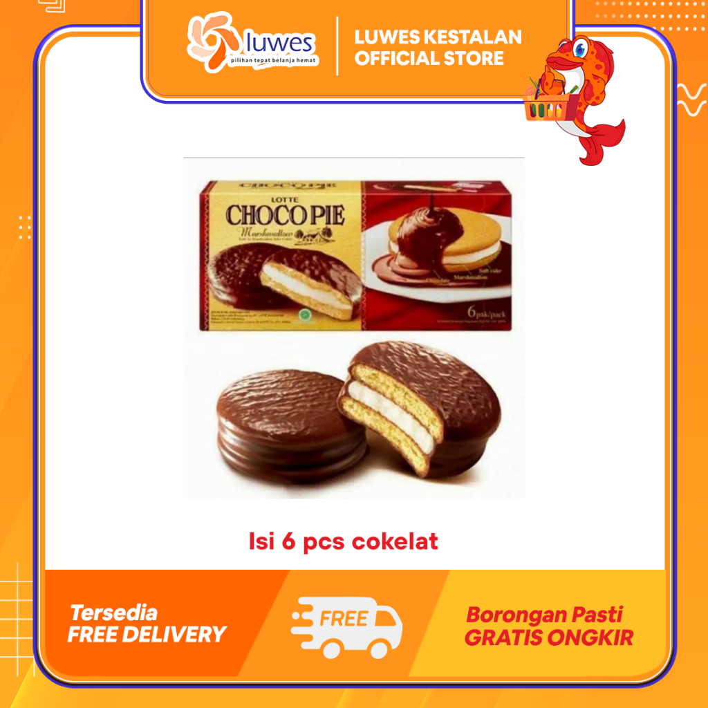 

LOTTE CHOCO PIE MARSHMALLOW 6 PACK