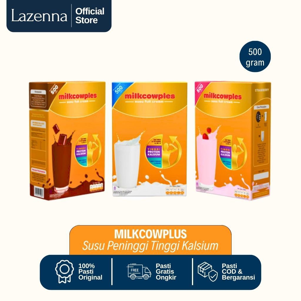 

MILKCOWPLUS Susu Peninggi Badan Tinggi Kalsium Minuman Sehat Keluarga